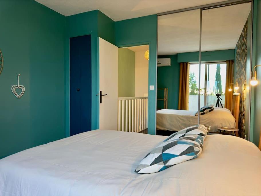 Maison Au Calme 2 Chambres Terrasse Clim Parking Gratuit مونبيلييه المظهر الخارجي الصورة