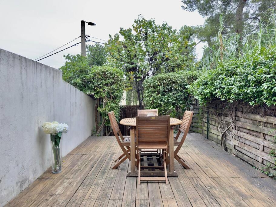Maison Au Calme 2 Chambres Terrasse Clim Parking Gratuit مونبيلييه المظهر الخارجي الصورة